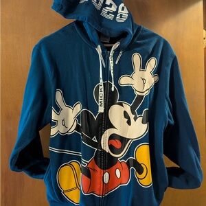 Disney Mickey Mouse Men’s Zip Up Hoodie